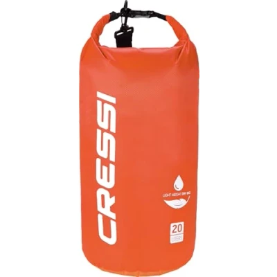 Afbeelding van Cressi Dry Premium technische tas, ultralicht, 100% waterdicht, drijvend, hoge kwaliteit, uniseks, volwassenen, oranje (oranje/tekenzak), 20 l