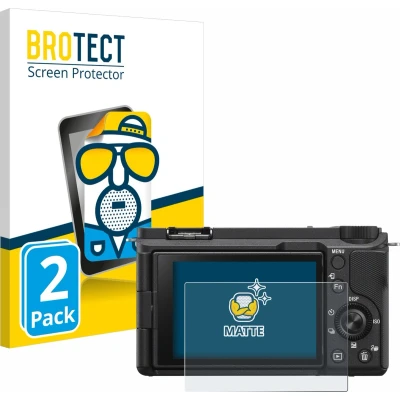 Afbeelding van BROTECT Screenprotector voor Sony Alpha ZV E10 II Folie Beschermfolie matte (2 Stuks)