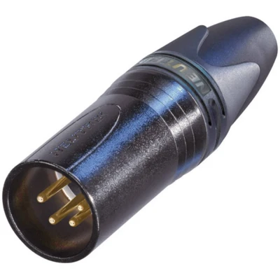 Afbeelding van Neutrik NC4MXX B XLR connector Stekker, recht Aantal polen: 4 Zwart 1 stuk(s)