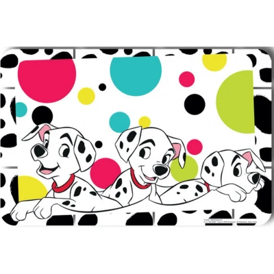 Afbeelding van Disney 101 dalmatiers set van 2 onderleggers kunststof 43*28cm