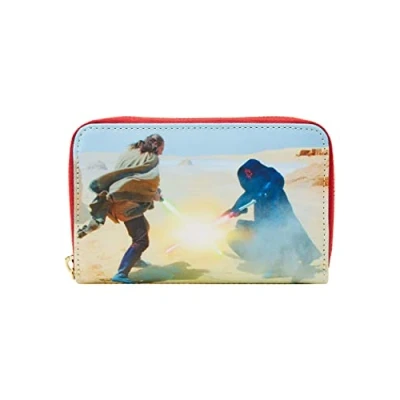 Afbeelding van Loungefly Star Wars Portemonnee Scenes Series Phantom Menace Multicolours