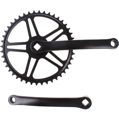 Afbeelding van Crankstel 44T Vinty spieloos voor vierkante as 170mm crank zwart