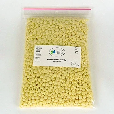 Afbeelding van Sala Cacaoboter chips food grade conv. 500 g zak