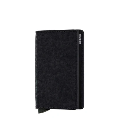 Afbeelding van Secrid Slimwallet portemonnee Crisple black Dames