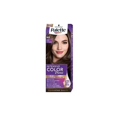 Afbeelding van Palette, Haarkleur, Intensieve Kleur Creme Haarkleurmiddel Haarverf In Cremation N5 Donkerond (N5 Donker Blond)
