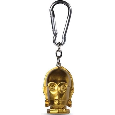 Afbeelding van Star Wars C3PO Head 3D Polyresin Sleutelhanger