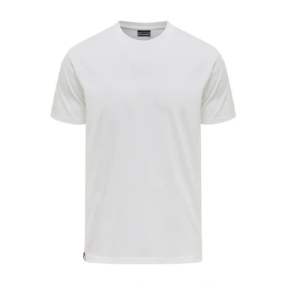 Afbeelding van Hummel Tshirt basic, Heren, Maat: Medium, White