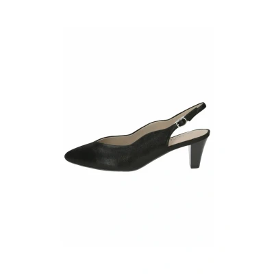 Afbeelding van Caprice Slingback ballerina ́s, Dames, Maat: 37.5, Black metallic Leer