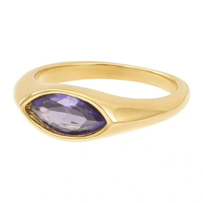 Afbeelding van Jolie Tanzanite iXXXi Fame Ring 19 / Zilver