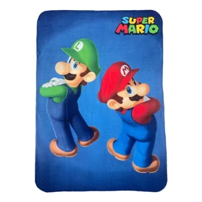 Afbeelding van Super Mario Polar Fleecedeken Luigi 3760167658410