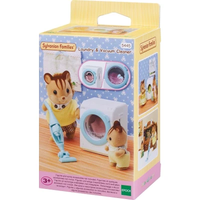 Afbeelding van Sylvanian Families 5445 Wasmachine &amp; Stofzuiger Meubel