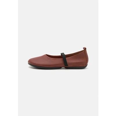 Afbeelding van Camper Right NINA Ballerina&#039;s met enkelbandjes Gobi road/isla ry, Dames, Maat: 35, ry Leer