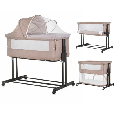 Afbeelding van Chipolino Zen Co sleeper &amp; Box Met Klamboe macadamia