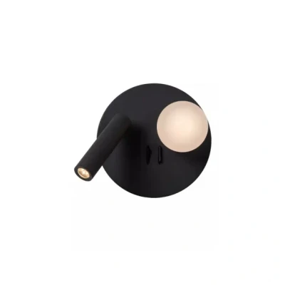 Afbeelding van Lucide MATIZ Bedlamp 1xGeïntegreerde LED Zwart