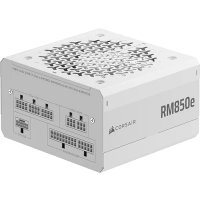 Afbeelding van Corsair RMe White Series RM850e 850 Watt ATX 3.1 Cybenetics GOLD Certified Fully Modular Power Supply