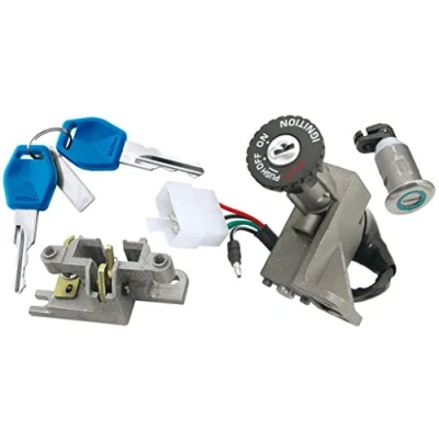 Afbeelding van Hangslot en sleutels voor Kymco Agility 50 4T Basic, One, 125 MMC grijs
