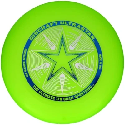 Afbeelding van Discraft UltraStar Frisbee Groen 175 gram
