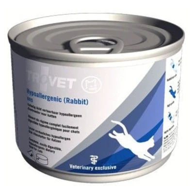 Afbeelding van Trovet Rrd Hypoallergenic Cat Kattendieetvoer Konijn 200 g