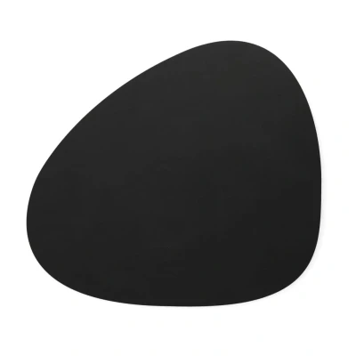 Afbeelding van LIND DNA Placemat Nupo Leer Black 44 x 37 cm