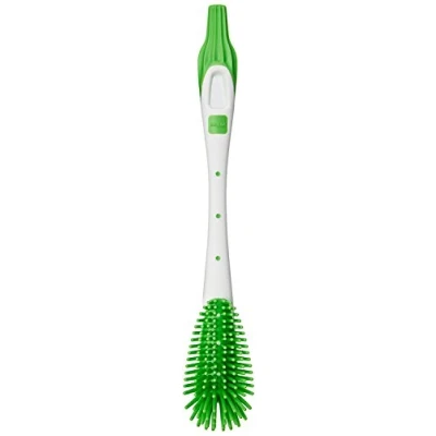 Image de MAM Soft Brush brosse à biberon avec poils extra doux Convient toutes les formes de bouteilles, spéciale pour le nettoyage des tétines, 0 mois et plus, couleurs assorties