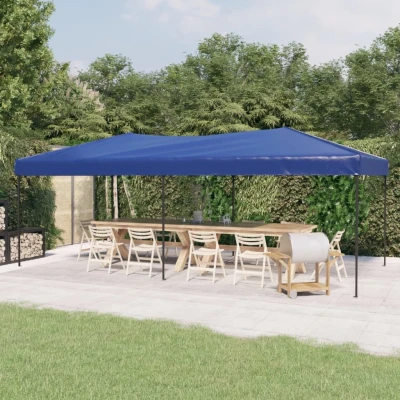 Afbeelding van Partytent inklapbaar 3x6 m blauw