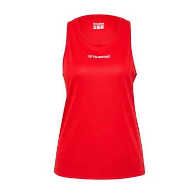 Afbeelding van Hummel RUN Singlet Top, Dames, Maat: XXL, Tango red