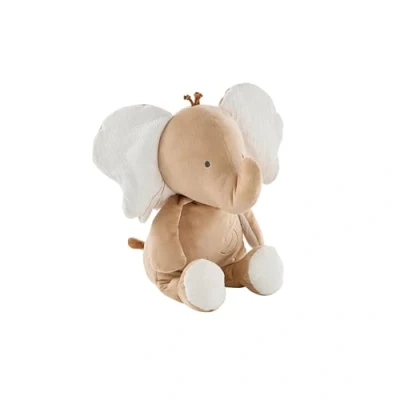 Image de Noukie’s Peluche Bébé Bali l’Éléphant 40 cm Doudou Veloudoux Tout Doux Naissance &amp; 1 An