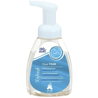 Image de DEB STOKO CLEAR FOAM PURE nettoyant pour la peau des zones sanitaires (flacon de 250 ml) CLR250ML