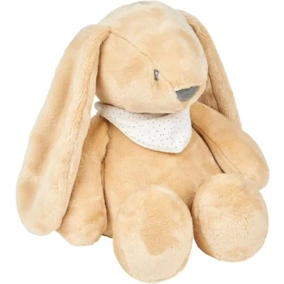 Afbeelding van Nattou Sleepy Knuffel met Nachtlamp Konijn Lichtbruin 30 x 20 cm