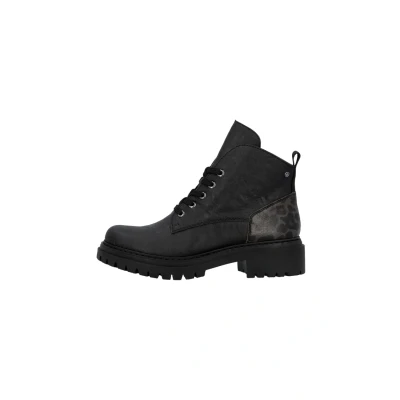 Afbeelding van Rieker Veterboots, Dames, Maat: 38, Schwarz Schoenen