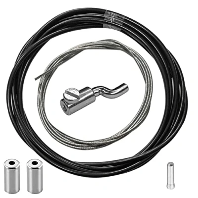 Afbeelding van cyclingcolors Universele reparatieset grasmaaier: kabel mantel Z eindstuk voor motorfiets tractor koppeling gashendel