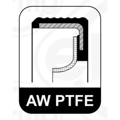 Afbeelding van ELRING 982.670 Krukaskeerring PTFE (Polytetrafluorethylen) OPEL: Insignia A Sports Tourer, Hatchback, Saloon