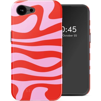 Afbeelding van Selencia Vivid Backcover met MagSafe voor de Apple iPhone 16e Dream Swirl Pink