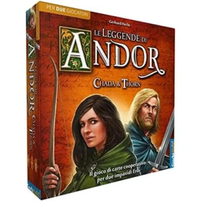 Afbeelding van Giochi Uniti The Legends of Andor: Chada &amp; Thorn, kaartspel, Italiaanse editie, GU512