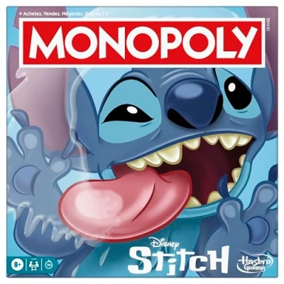 Image de Jeu classique Monopoly édition Disney Stitch