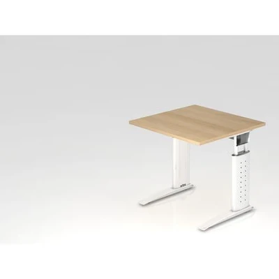 Afbeelding van hjh OFFICE PRO Unda 8 W Eik Melamine gecoate spaanplaat