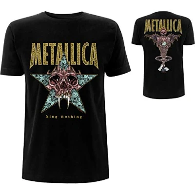 Afbeelding van Metallica King Nothing Heren T shirt S Zwart