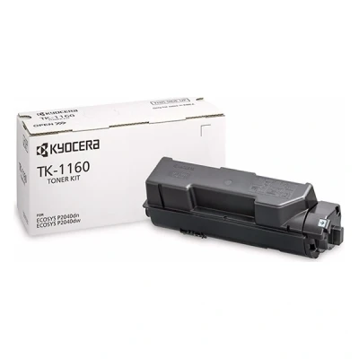 Image de Kyocera TK 1160 Noir original cartouche de toner pour ECOSYS P2040dn, P2040dn/KL2, P2040DN/KL3, P2040dw, P2040dw/KL2, P2040DW/KL3