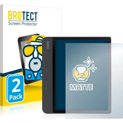 Afbeelding van BROTECT Screenprotector voor Kobo Forma Folie Beschermfolie matte (2 Stuks)