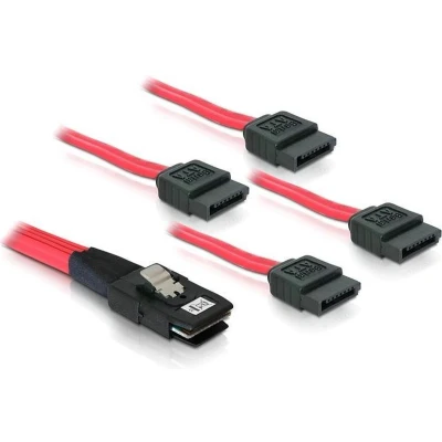 Afbeelding van Mini SAS SFF 8087 &gt; 4x SATA 0,50 meter