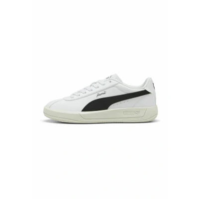 Afbeelding van Puma CLUB Sneakers laag, Dames, Maat: 37.5, White black silver Kunststof/ textiel