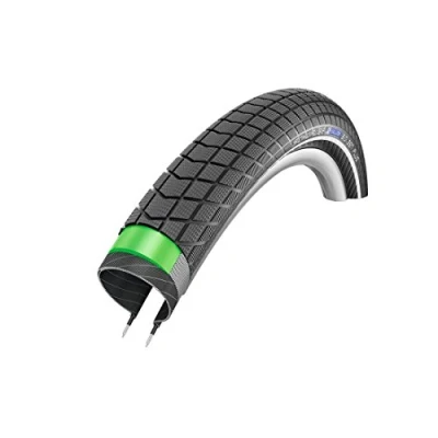 Afbeelding van Buitenband Schwalbe Big Ben Plus DD/GreenGuard 20 x 2.15&quot; 55 406 zwart met reflectie