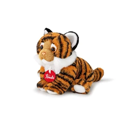 Afbeelding van Trudi Puppy knuffel Tijger 18 cm Hoge kwaliteit pluche Knuffeldier voor jongens en meisjes Oranje 18x17x17 maat S