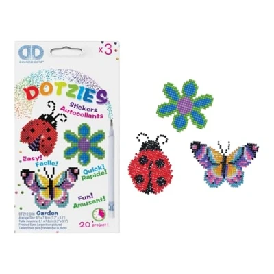 Afbeelding van Diamond Dotz Tuin DOTZIES Stickers Painting 1194 8x8 cm