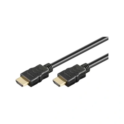 Afbeelding van HDMI kabel versie 2.0 (4K 60Hz + HDR) CCS aders / zwart 1,5 meter