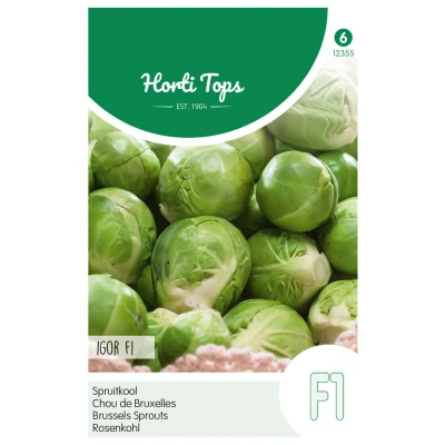 Afbeelding van Hortitops Spruitkool Igor F1 (Vh Topline F1) Groentezaden 600 mg