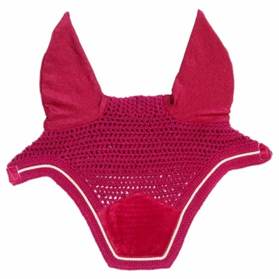 Afbeelding van KENTUCKY HORSEWEAR Wellington Velvet anti vliegen muts