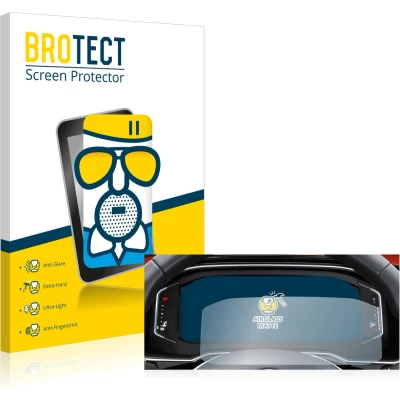 Afbeelding van BROTECT Screenprotector voor Volkswagen Tiguan 2021 Digital Cockpit Pro Folie Beschermfolie Beschermglas matte