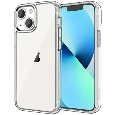 Afbeelding van JETech Beschermhoes voor iPhone 13 6,1 Pro inch, vergeelt niet, transparant, schokbestendig, krasbestendig, HD helder