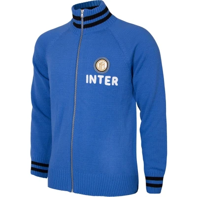 Afbeelding van COPA FC Internazionale 1960 68 Retro Voetbaljack Mannen Blauw XXL
